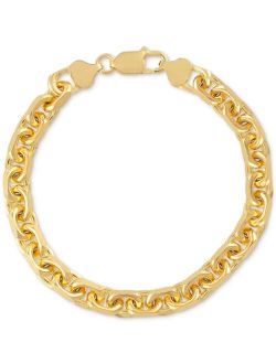ESQUIRE MEN'S JEWELRY Cable Link Chain Bracelet, Created for Macy's
