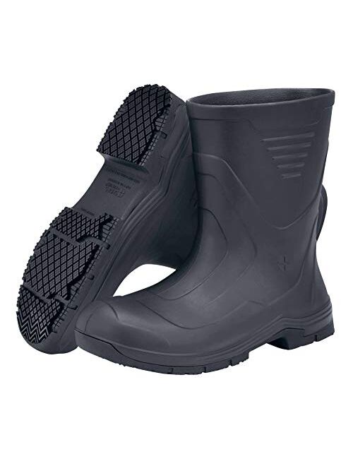 Shoes for Crews Bullfrog II, Men's, Women's, Unisex, Slip Resistant, Water Resistant, Soft Toe Work Boots