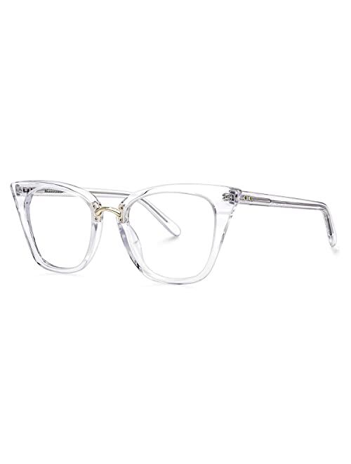 Zeelool Cat Eye Blue Light Blocking Glasses for Women 100% UV400 Protection Eyewear Martha FA0457