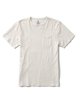 Mens Well Worn Short Sleeve Shirt, Light Organic