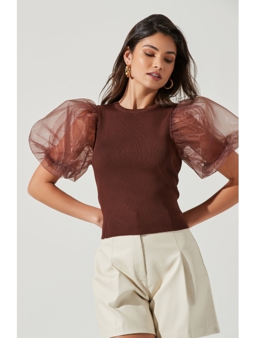 ASTR the label Avery Rib Knit Top