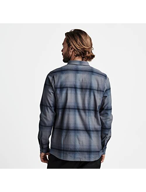 Roark Mens Diablo Alpinist Long Sleeve Flannel, Button Down Shirt for Men, Soft & Durable