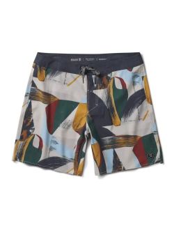 Mens Passage 18" Boardshorts, Surf Shorts for Men, Classic Fit Swim Trunks
