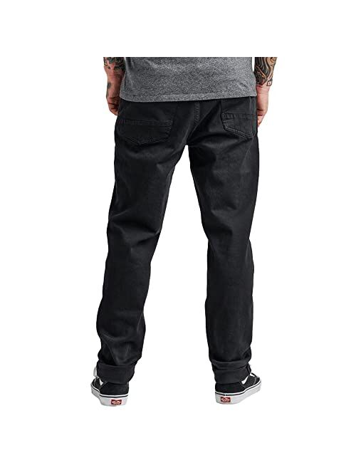 Roark Men's HWY 133 Slim Fit Broken Twill Jeans, Stylish 5-Pocket Design, Comfortable & Cool Fit