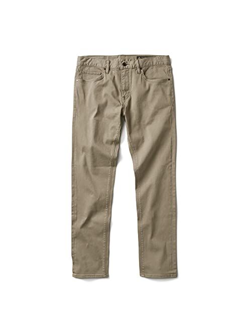 Roark Men's HWY 133 Slim Fit Broken Twill Jeans, Stylish 5-Pocket Design, Comfortable & Cool Fit