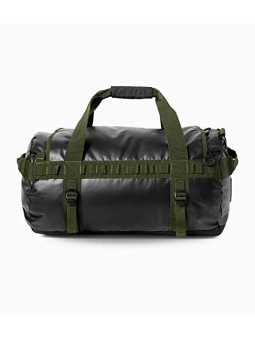 Roark Pony Keg 60L Duffle Backpack, Multi-Day Travel Pack & Bag, Black