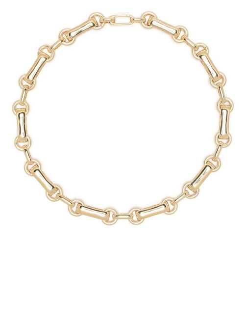 Laura Lombardi Sienna wide-link 17inch necklace