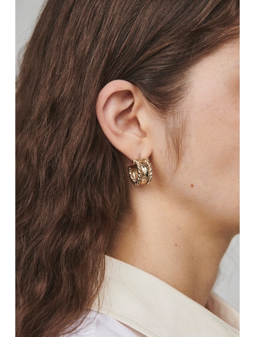Laura Lombardi Doppia hoop earrings