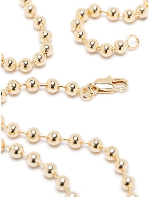 Laura Lombardi polished ball-chain necklace
