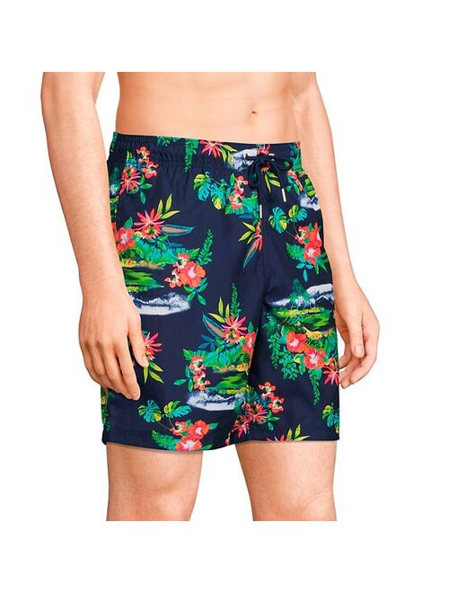 lands end Men's Lands' End 8-inch Volley Swim Trunks