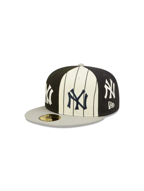 New Era 59FIFTY New York Yankees Logo Pinwheel Fitted Hat