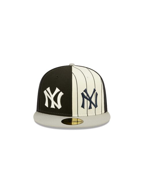 New Era 59FIFTY New York Yankees Logo Pinwheel Fitted Hat