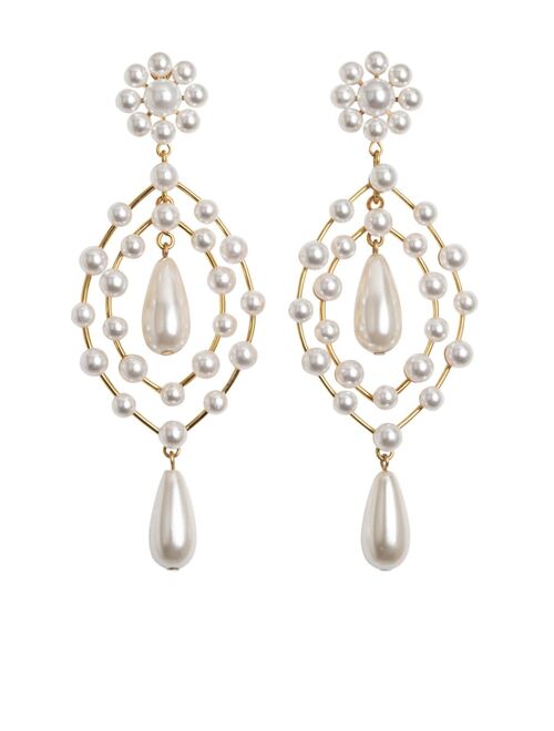 Jennifer Behr Galene pearl earrings