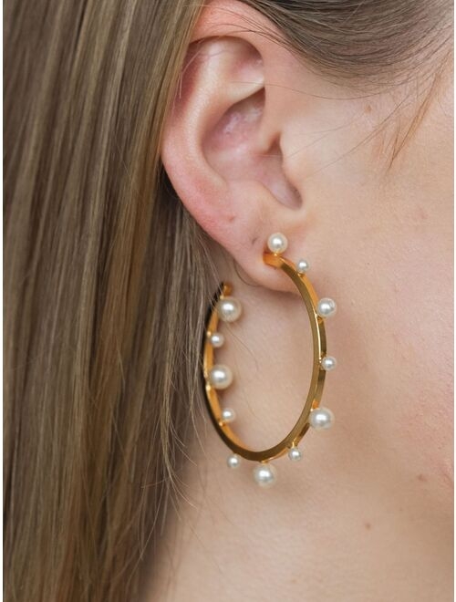 Jennifer Behr Odetta hoop earrings