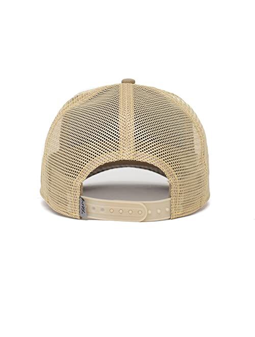 Goorin Bros. The Farm Plaid Collection Trucker Hat, Olive (Lodge King), One Size