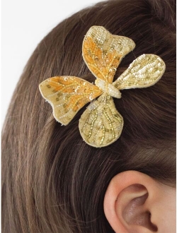 Flutter butterfly hair clip