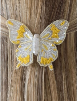 Flutter butterfly hair clip