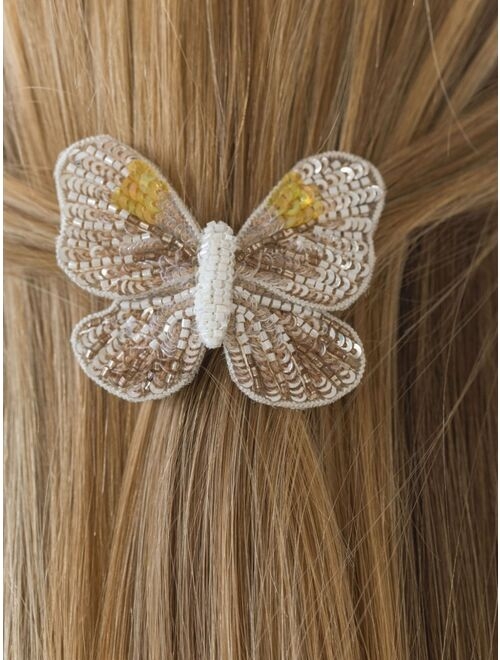 Jennifer Behr Flitter Flip beaded hair clip