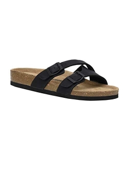 Women's Liza Cork Footbed Sandal With  Comfort
