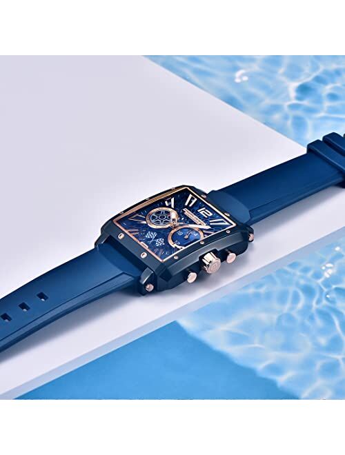 Pagrne Design Pagani Design Watches for Men Sapphire Glass Chronograph Classic Waterproof Luminous Watch Japanese Movement Men's Quartz Wrist Watch