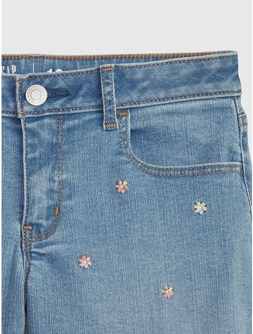 Gap Kids Midi Denim Shorts with Washwell