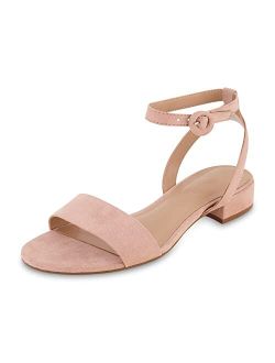Women's Nila one band low block heel sandal  Wide Widths Available