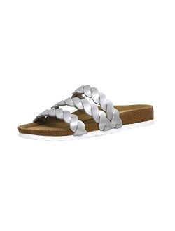 Women's Lucy Cork footbed Sandal with  Comfort and Wide Widths Available