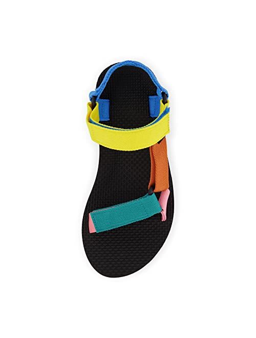 CUSHIONAIRE Women's Summer Sport Mat Sandal With +Comfort