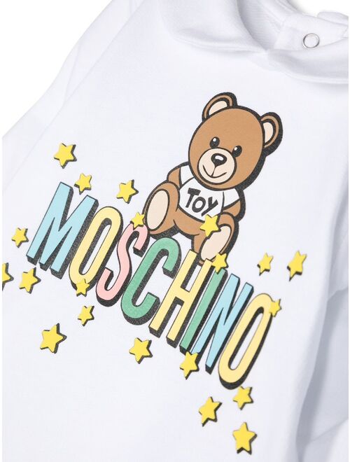 Moschino Kids Teddy Bear cotton pajamas
