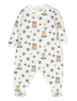 Kids Teddy Bear print pajamas