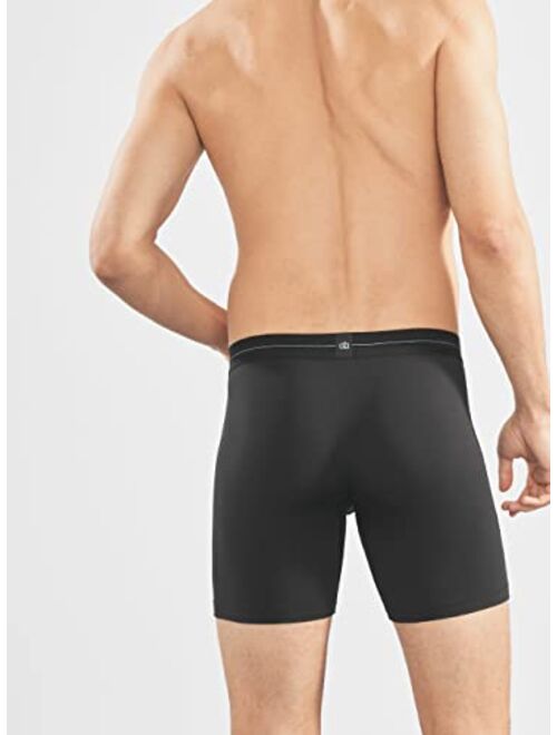 DAVID ARCHY Men's Micro Modal Boxer Briefs Soft Trunks 3 or 4 Pack