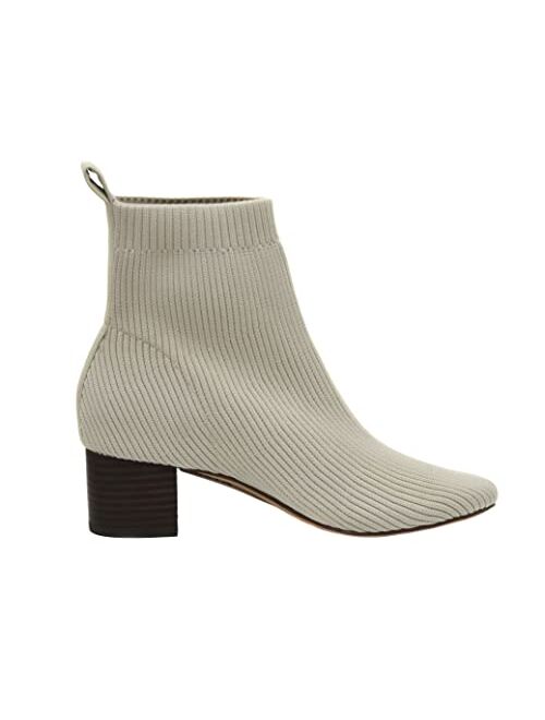 CUSHIONAIRE Women's Neely Stretch bootie +Memory Foam and Wide Widths Available