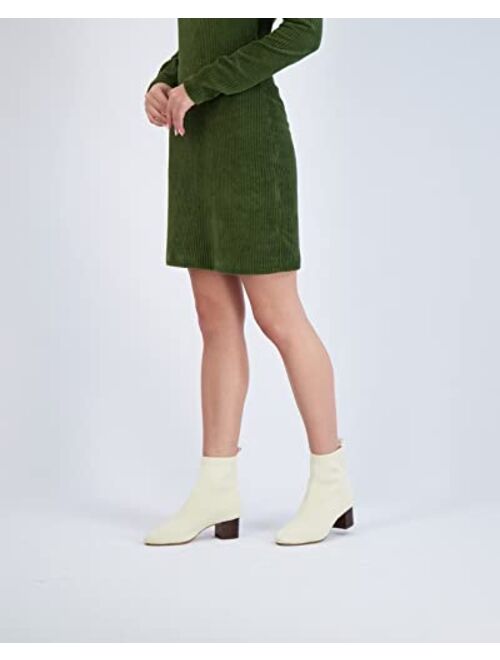 CUSHIONAIRE Women's Neely Stretch bootie +Memory Foam and Wide Widths Available