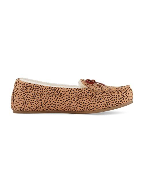 Cushionaire Women's Sabina Moccasin Slipper +Memory Foam