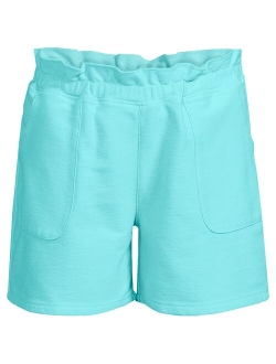 lands end Girls 2-16 Lands' End Paperbag Waist Denim Shorts in Regular & Plus Size