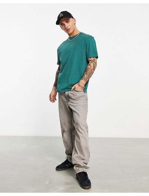 ASOS DESIGN relaxed fit T-shirt in dark green