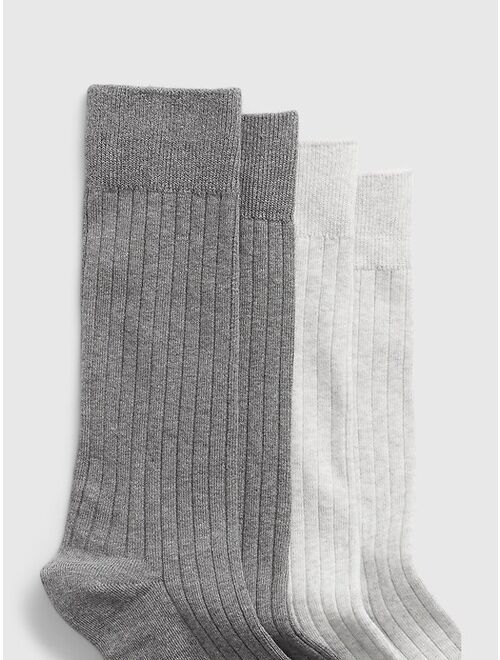 Gap Organic Cotton Dress Socks (2-Pack)