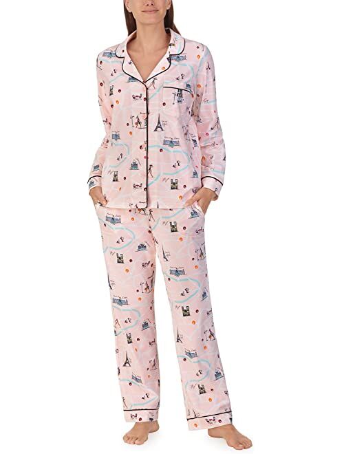 BedHead Pajamas Bedhead PJs Organic Cotton Knit Long Sleeve Classic PJ Set