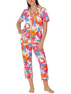 Bedhead PJs Short Sleeve Cropped PJ Set