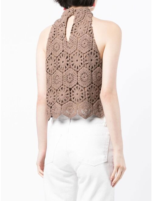 We Are Kindred Viola sleeveless crochet top