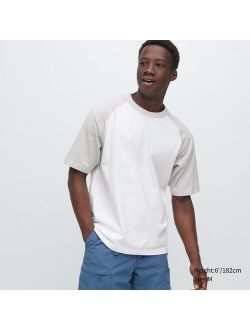 Oversized Half Sleeve Raglan T-Shirt