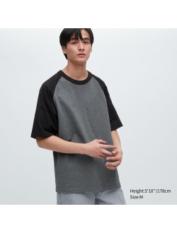 Oversized Half Sleeve Raglan T-Shirt