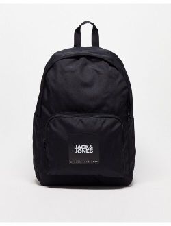 logo backpack in black