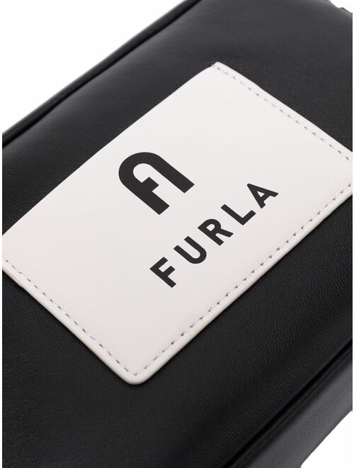 Furla Iris logo-print crossbody bag