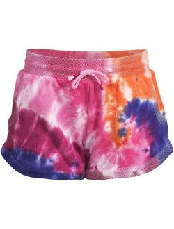 Child Girls Terry Cloth Pull On Sweat Shorts