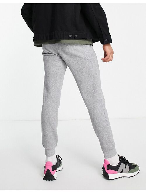 Jack & Jones Essentials slim sweatpants in light gray
