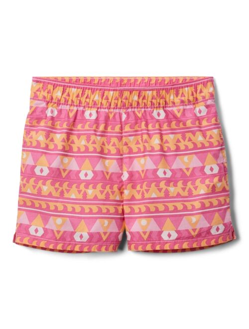 COLUMBIA Big Girls Washed Out Printed Active Shorts