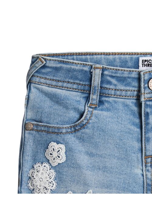 EPIC THREADS Toddler Girls Denim Shorts, Created For Macy's