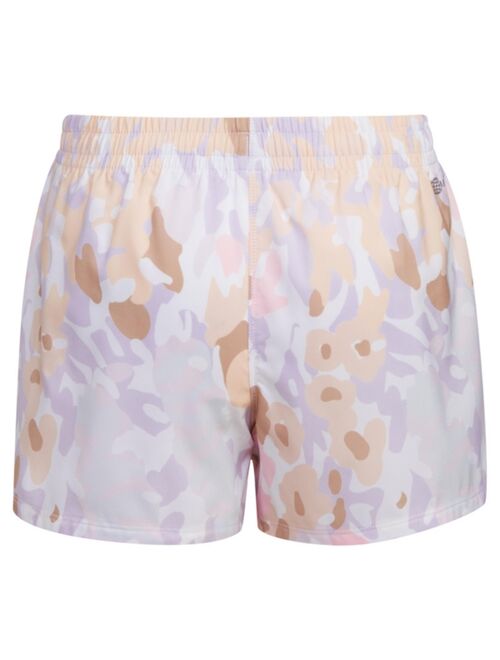 ADIDAS Little Girls Aeroready All Over Print Pacer Woven Shorts
