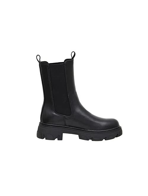 CUSHIONAIRE Women's Pax high pull on chelsea boot +Memory Foam